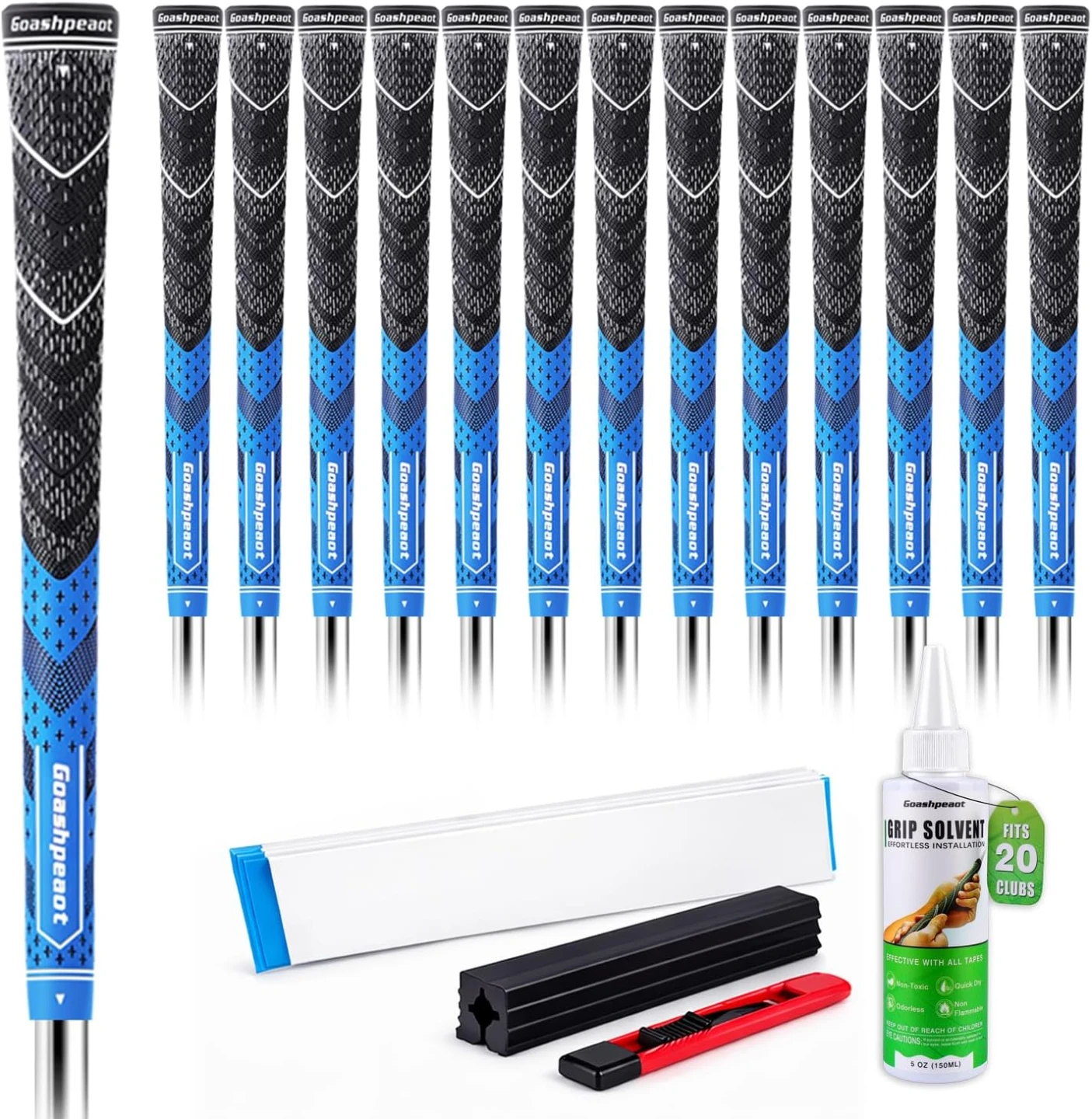 Golf Grip Set, 13 Pieces