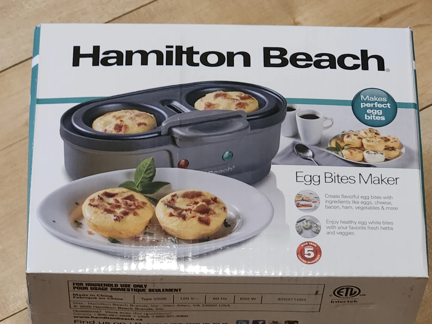 Hamilton Beach Egg Bites Maker