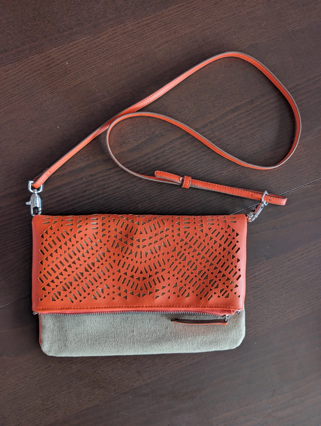 Crossbody Clutch - Orange