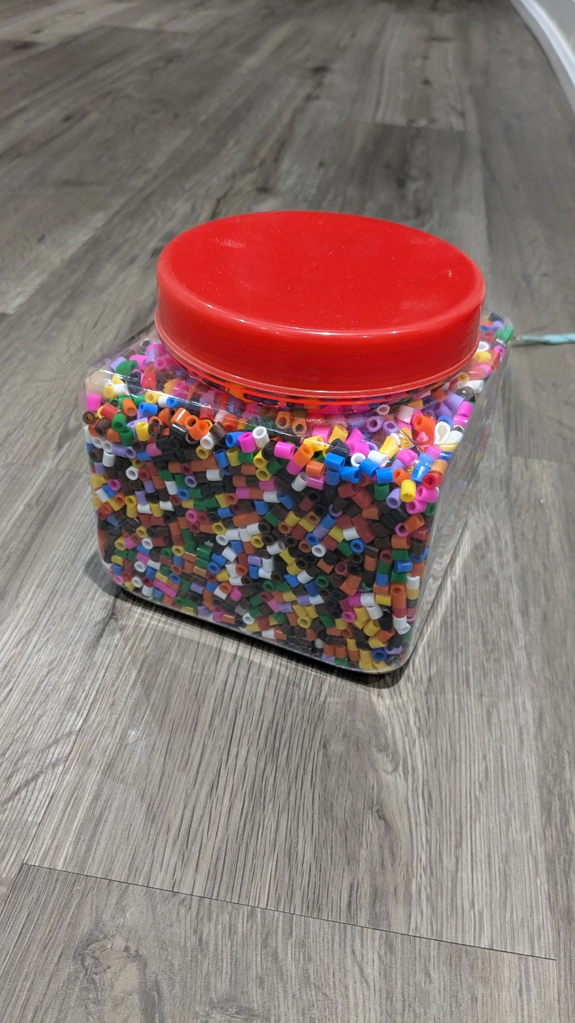 IKEA KLAPPAR PÄRLA Beads Jar