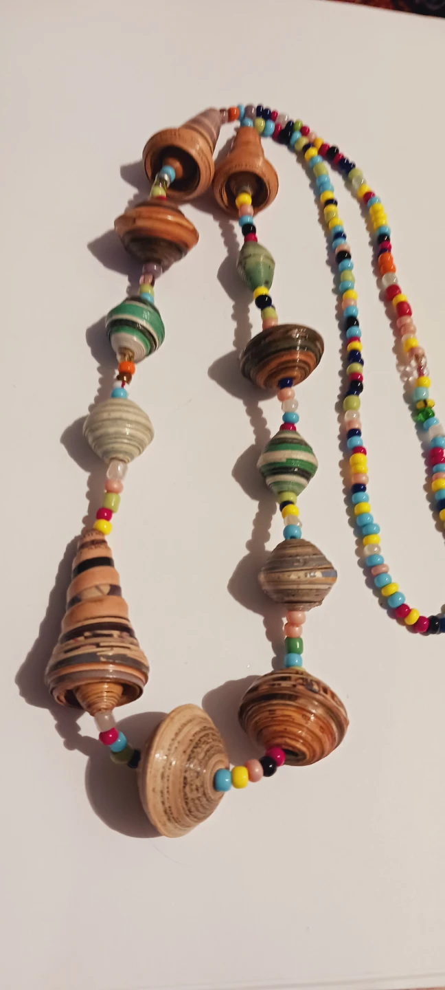 Unique African Handcrafted Beaded Necklace