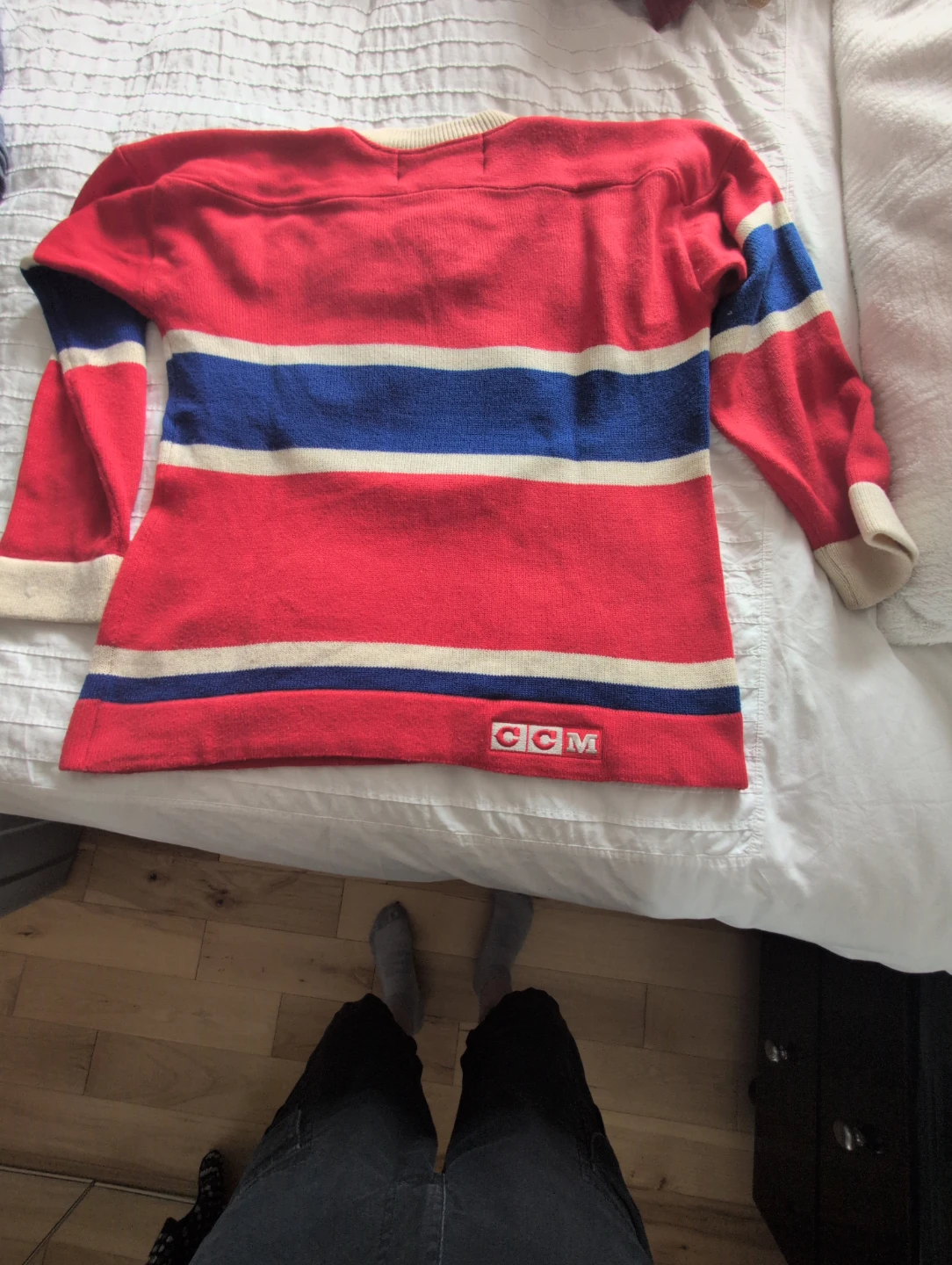 CCM Vintage Hockey Jersey - Montreal Canadiens  sweater - Size M - photo 3
