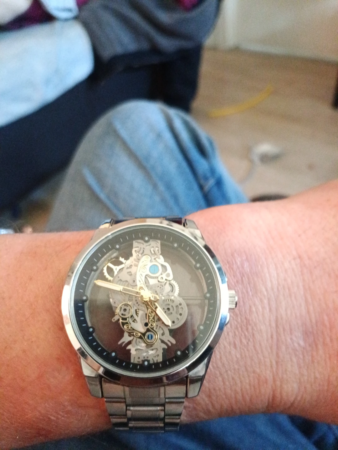 Skeleton Mechanical Watch