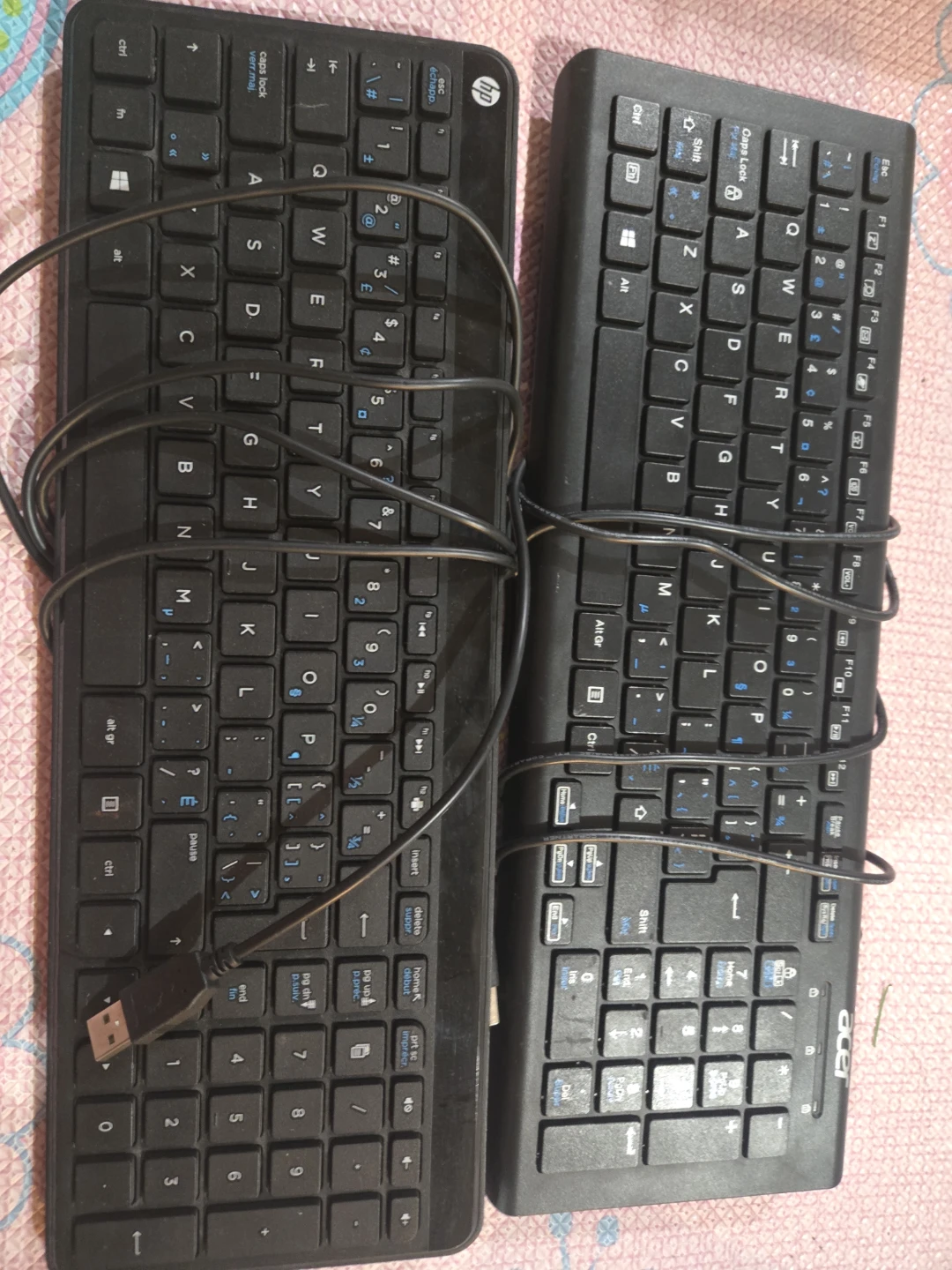HP and Acer USB Keyboards