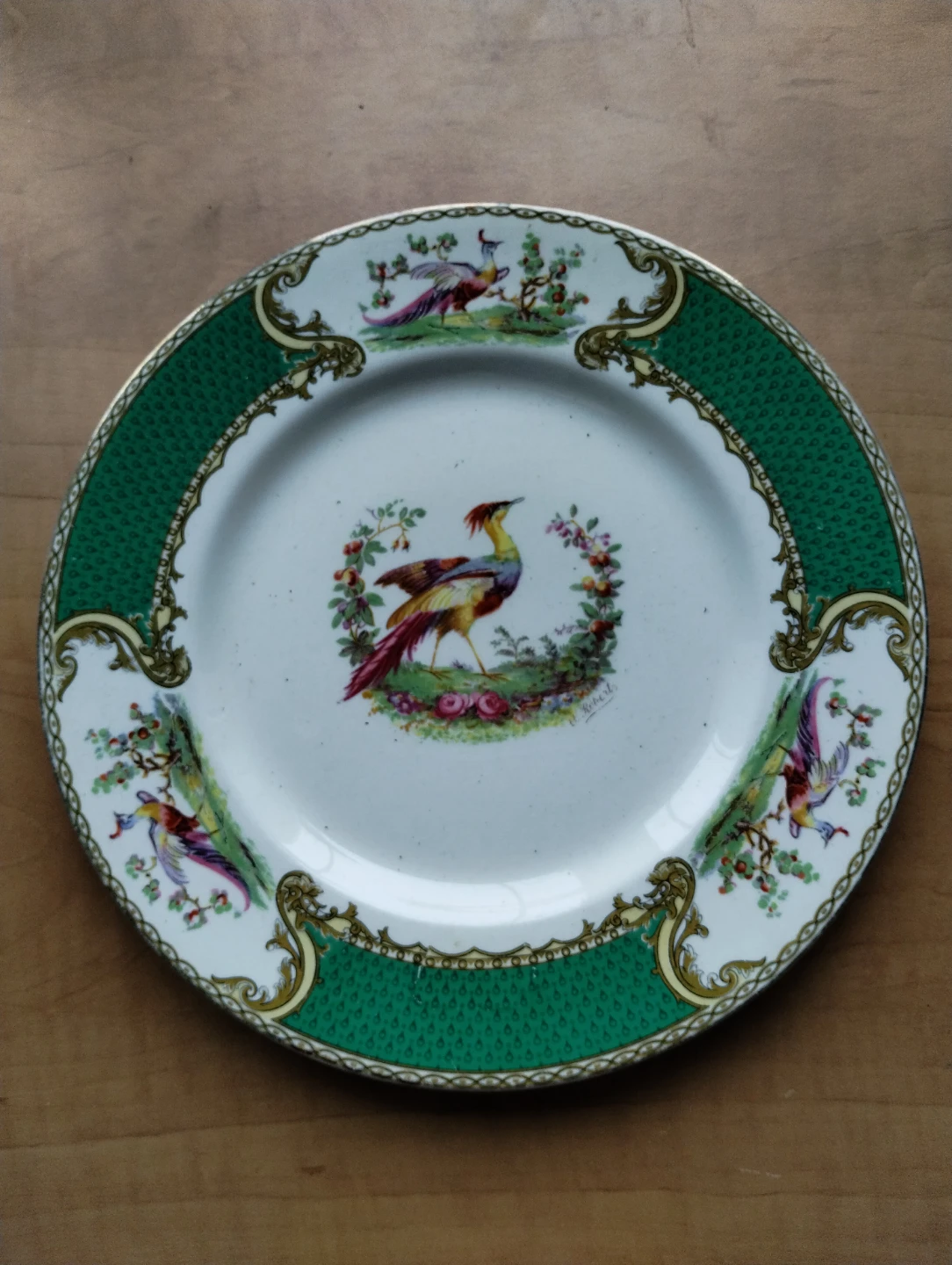 Royal Staffordshire "Chelsea Bird" Plate