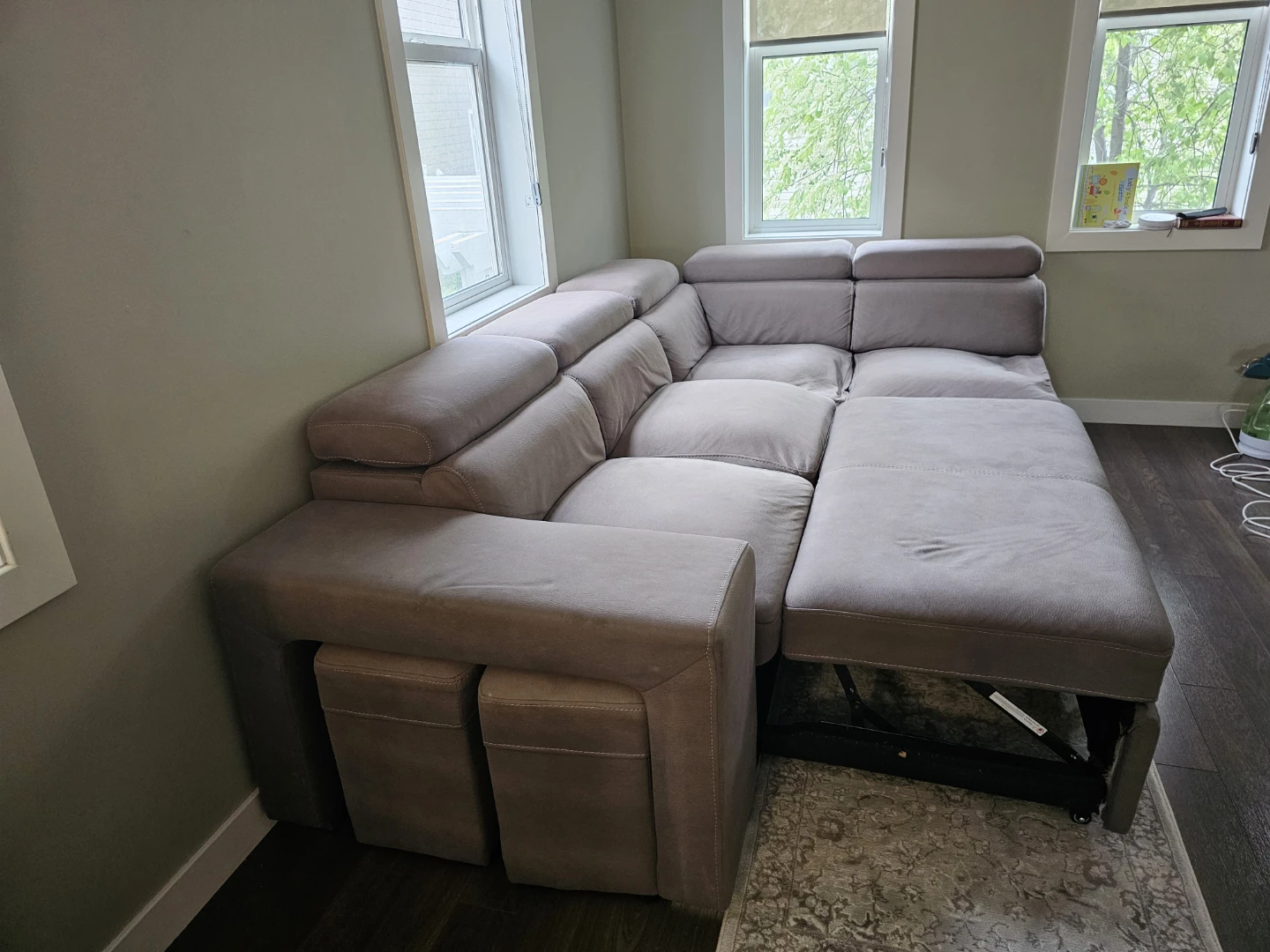 Modular Sectional Sofa with Ottoman - photo 4