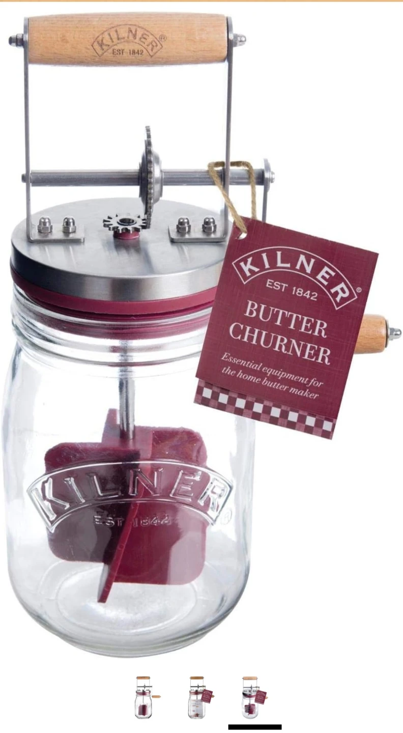 Kilner Butter Churner