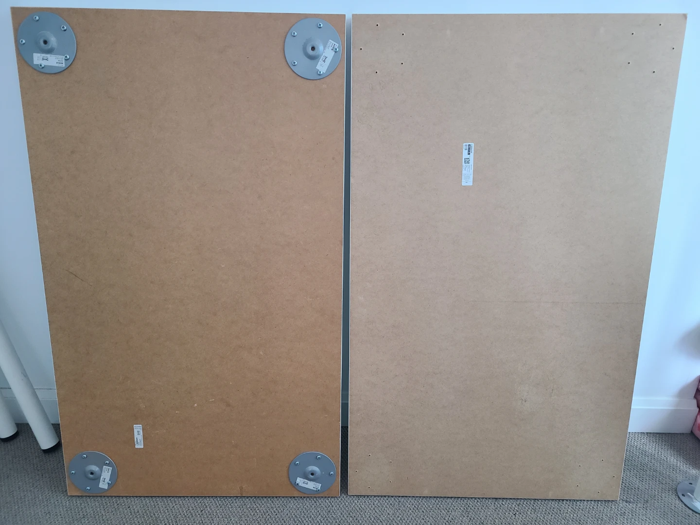 IKEA LINNMON Table Tops (100cmx60cm) and 6 ADILS Legs (+options) - photo 2
