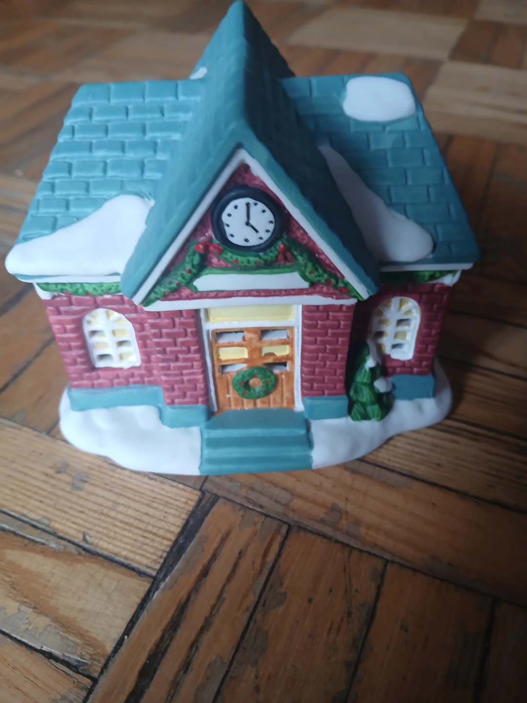 Set of Ceramic Christmas Village Houses - photo 2