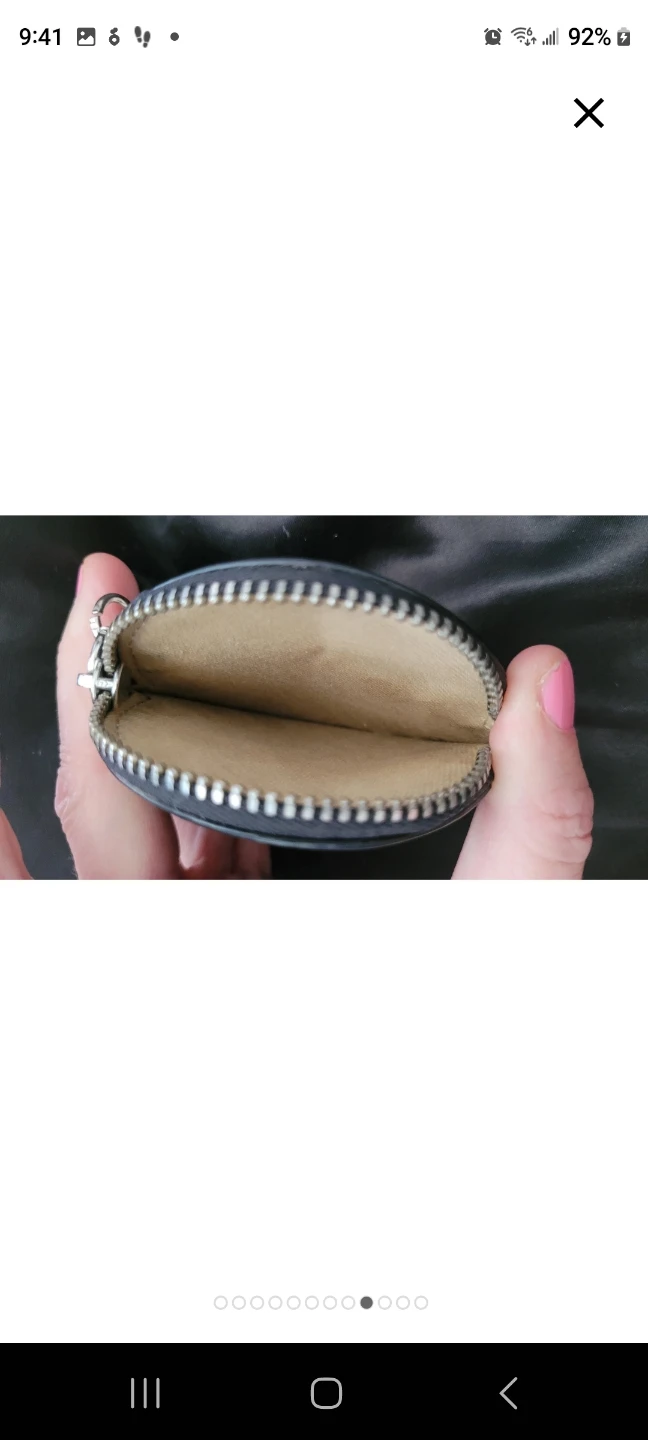Jacquemus Black Leather Coin Pouch - photo 2