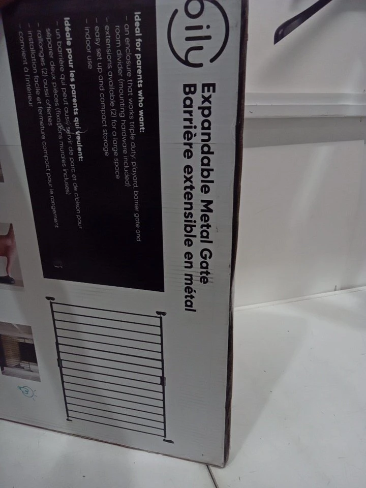 BILY EXPANDABLE METAL SAFETY GATE - photo 4