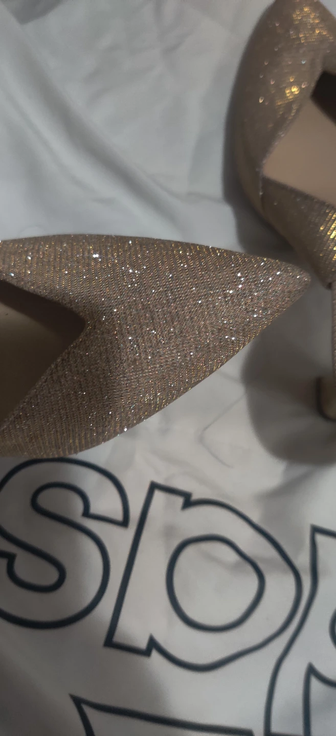 Michael Kors Glitter Slingback Heels - Size 5.5M - photo 4