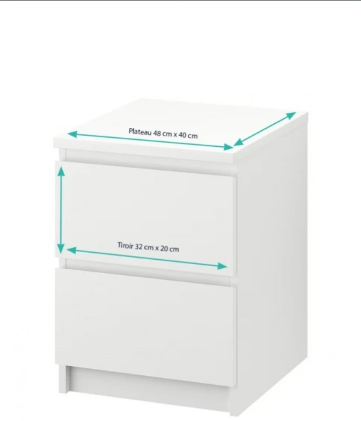 IKEA Malm 2 Drawers