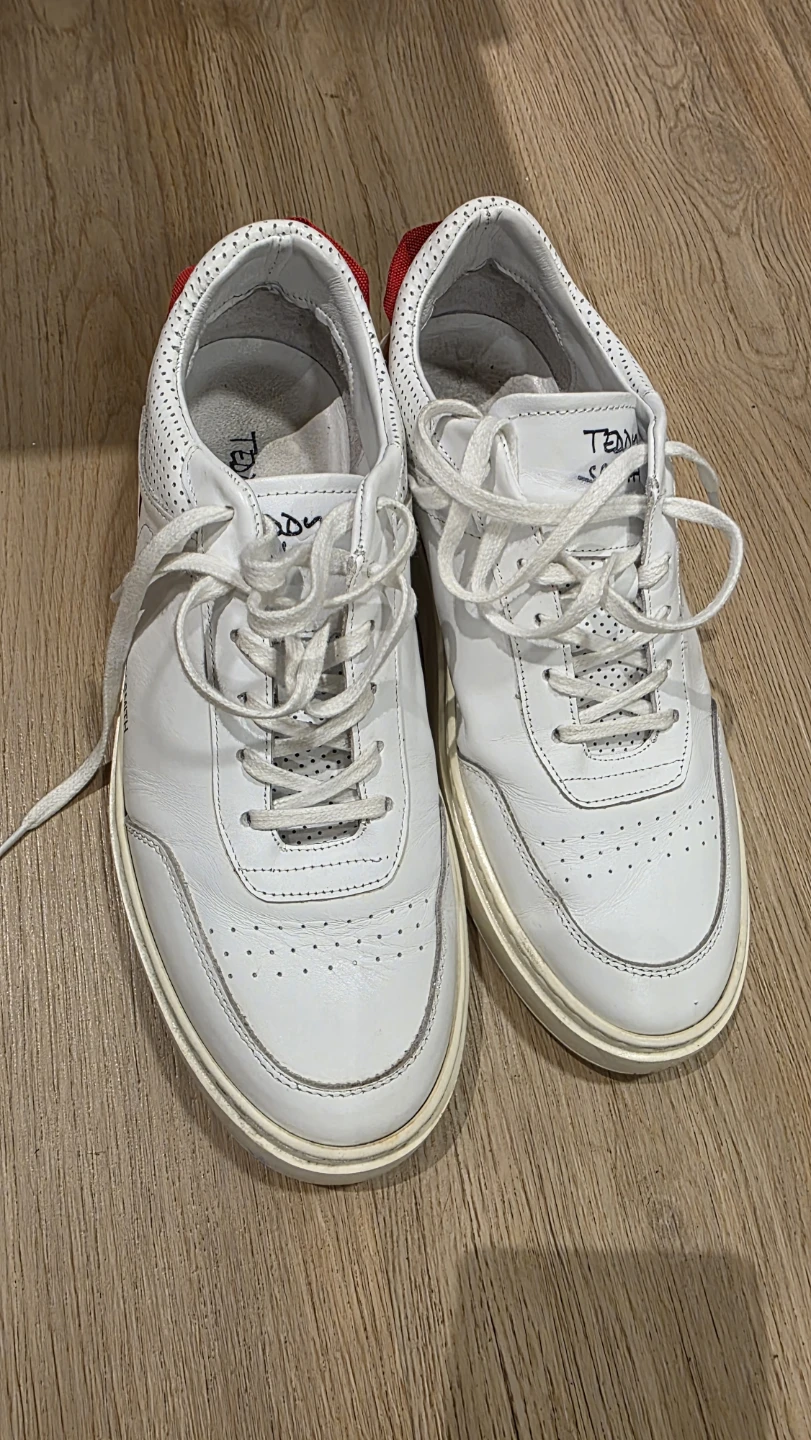White Teddy Smith Sneakers