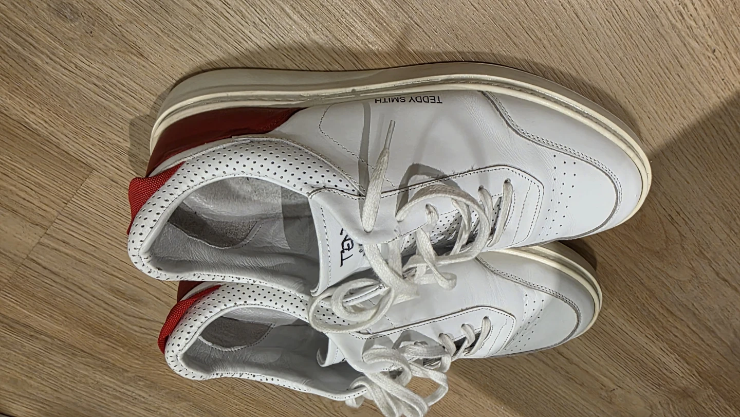 White Teddy Smith Sneakers - photo 2