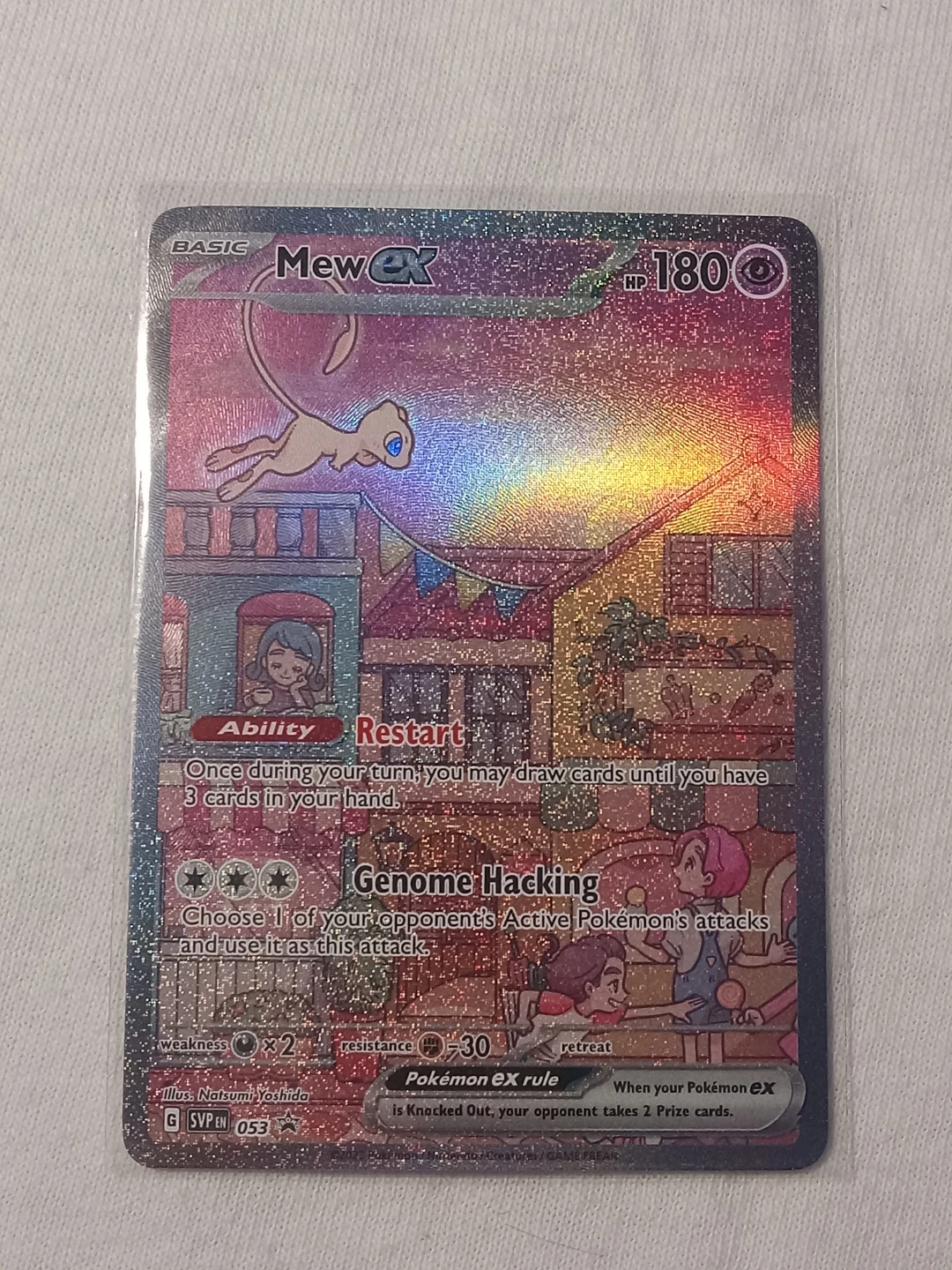 Pokemon TCG Mew EX Black Star Promo Card