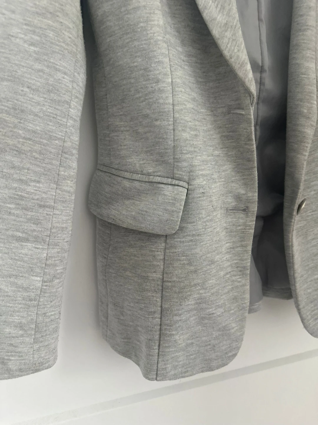 Grey Knit Blazer - photo 4
