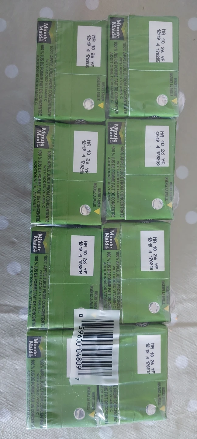 Minute Maid Apple Juice 8 x 200mL - photo 2