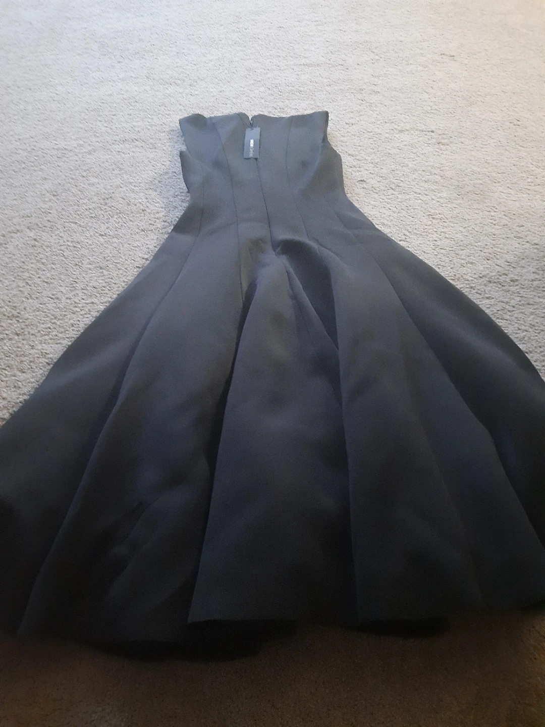 Fashion Nova Sweet Sunday Pleated Midi Dress - Black - Size XS - photo 5
