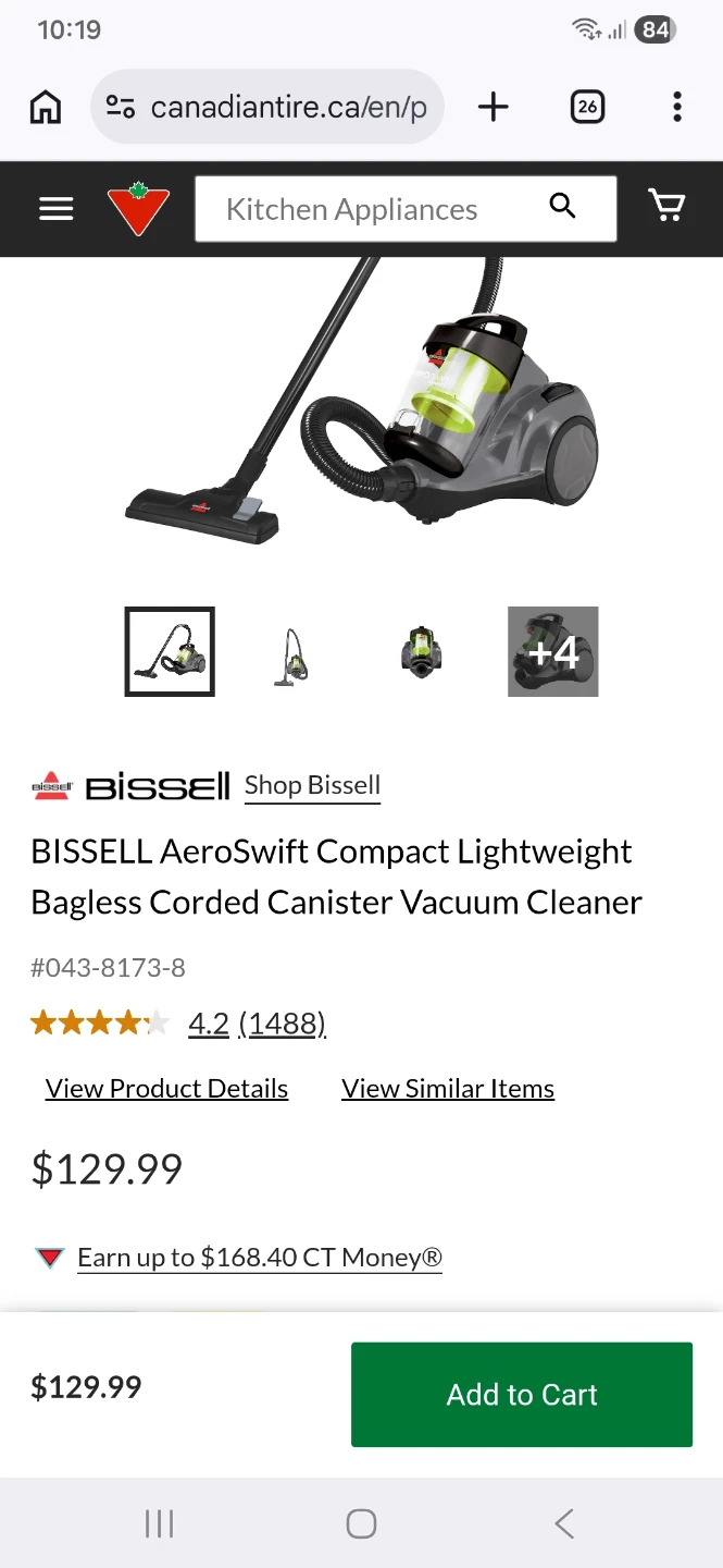 Bissell AeroSwift Compact Vacuum Cleaner - photo 4