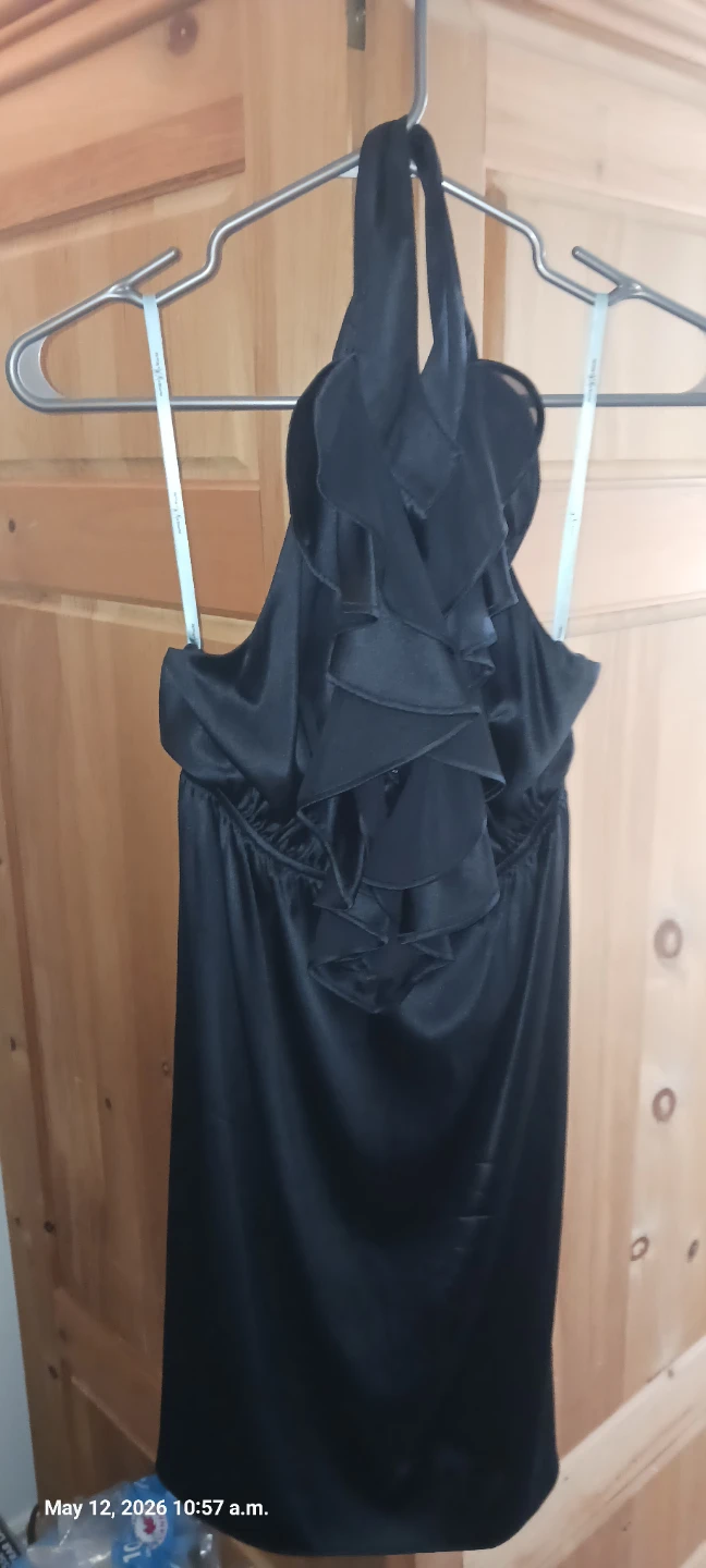 Guess Mariano Black Halter Dress