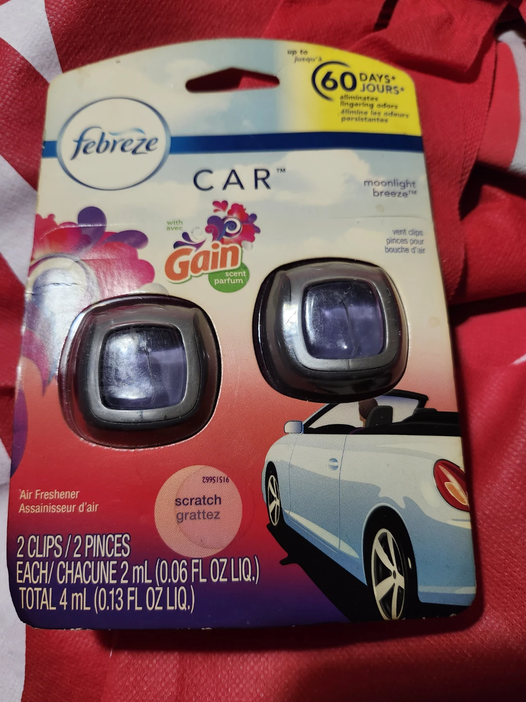 Febreze CAR Air Freshener Vent Clips
