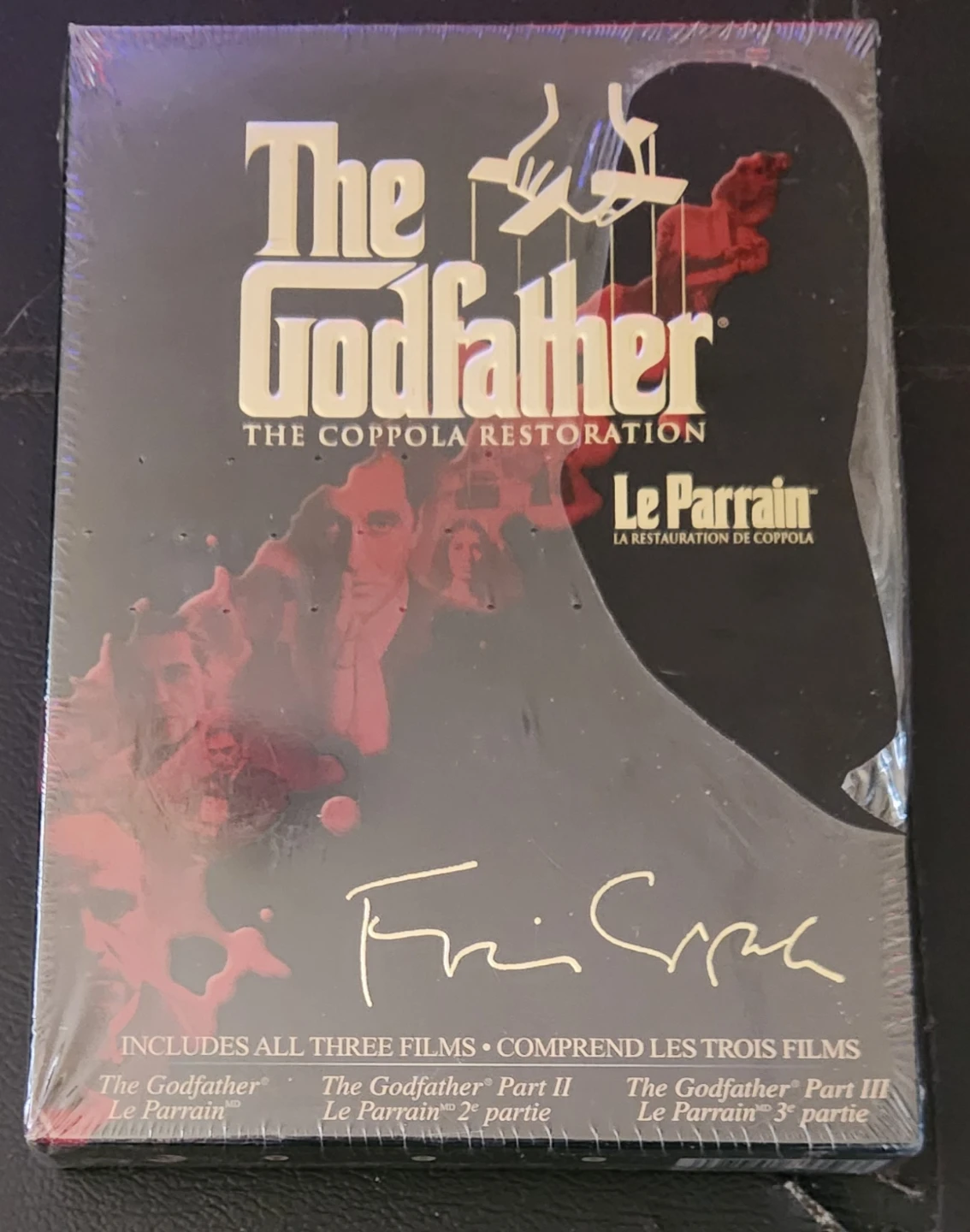 The Godfather Trilogy DVD Box Set (Coppola Restoration) – Sealed