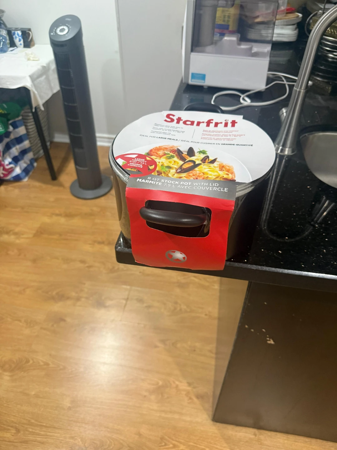 Starfrit 8 Qt Stock Pot with Lid