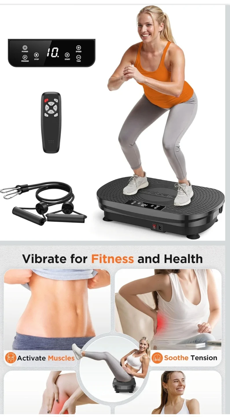 FEIERQUN Vibration Plate Exercise Machine - photo 3
