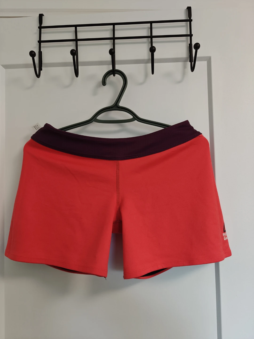 Reebok CrossFit Reversible Running Shorts M/M Burgundy & Orange - photo 3