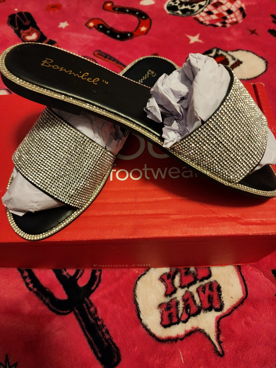 Bonmilbel Women's Embellished Slide Sandals - photo 3