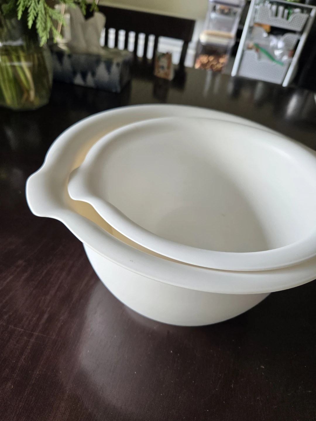 White Mixing Bowl Set - photo 2