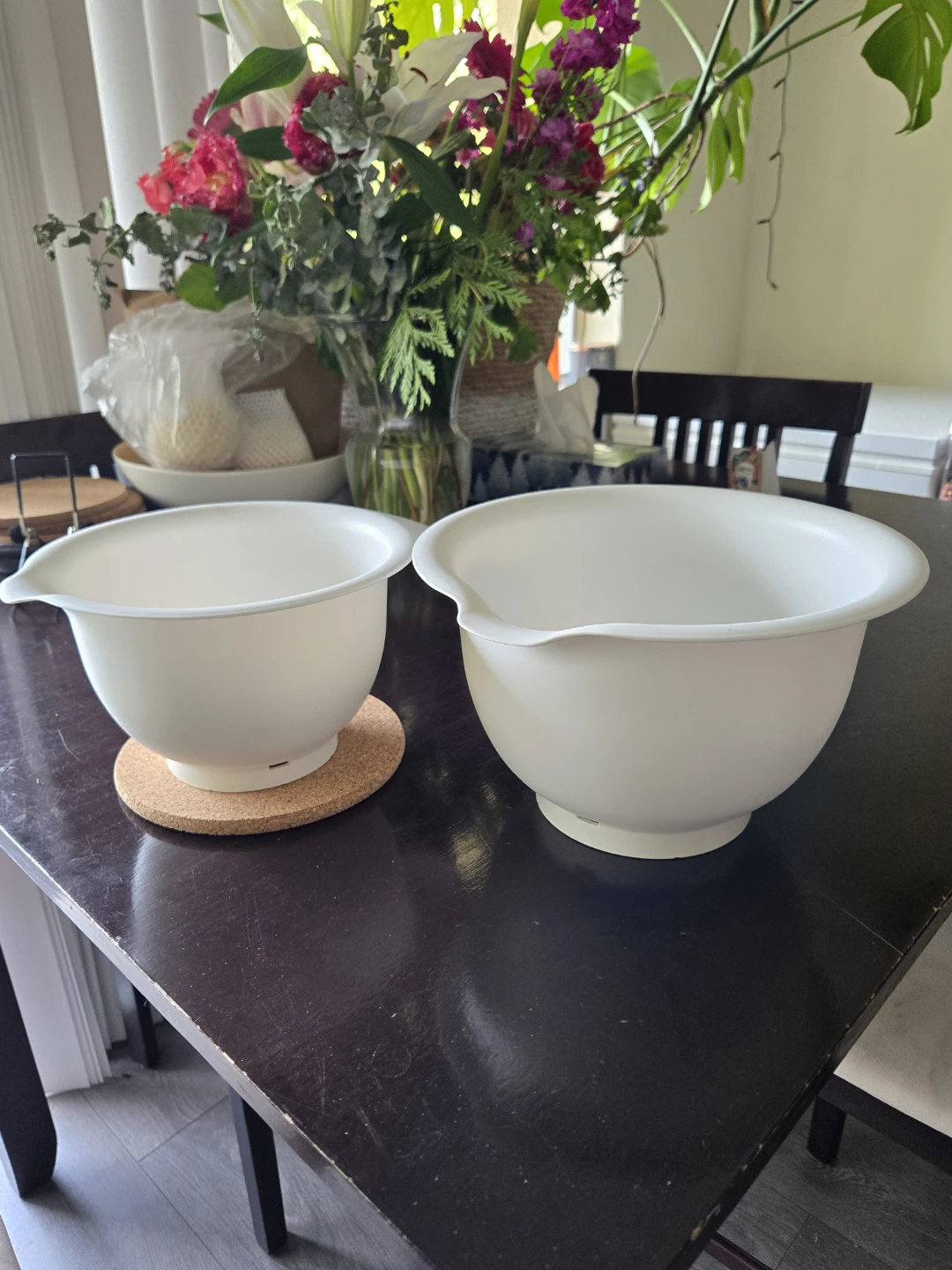 White Mixing Bowl Set - photo 3