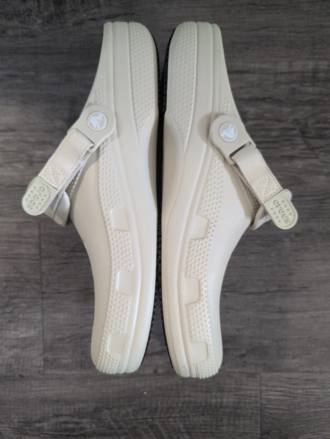 Crocs Size M/W 13 Work Clogs Cream - photo 3