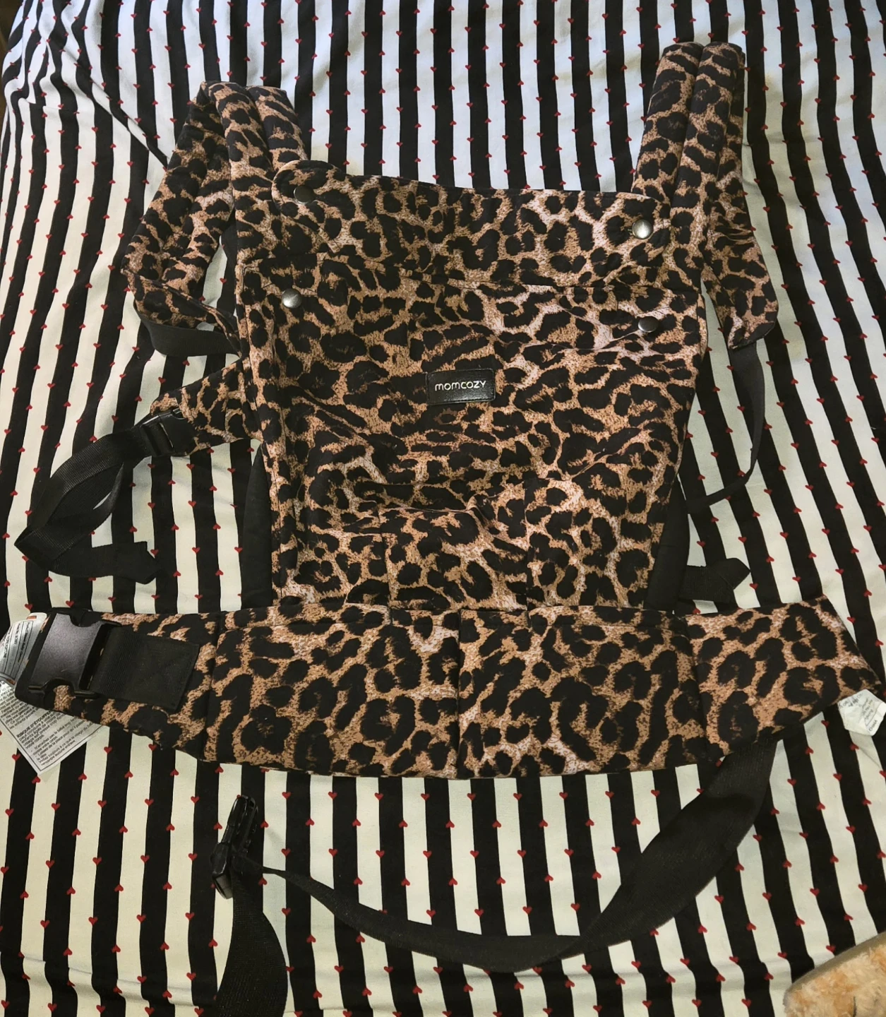 Momcozy Leopard Print Baby Carrier