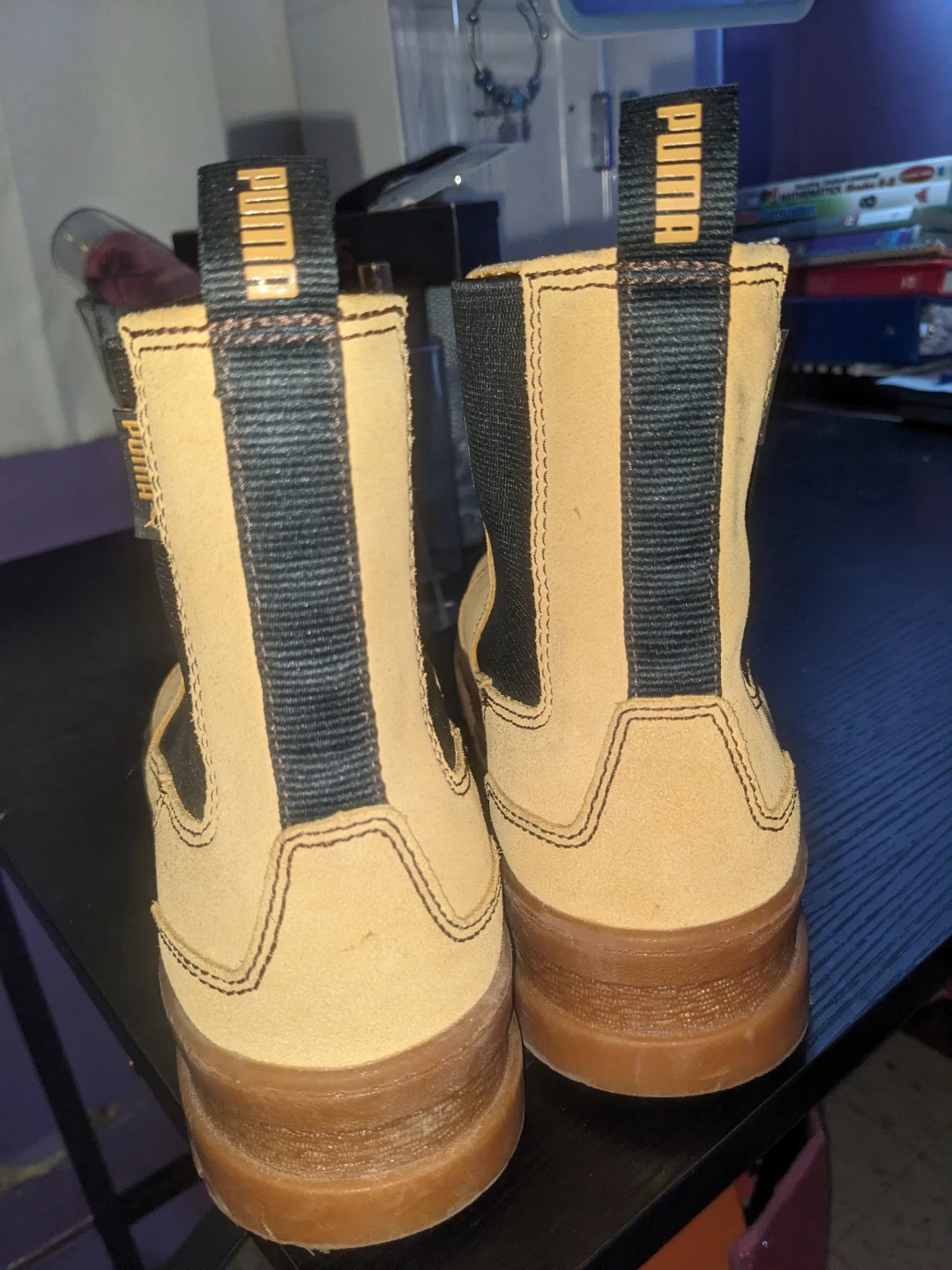 Puma Chelsea Boots - Tan Suede - photo 2