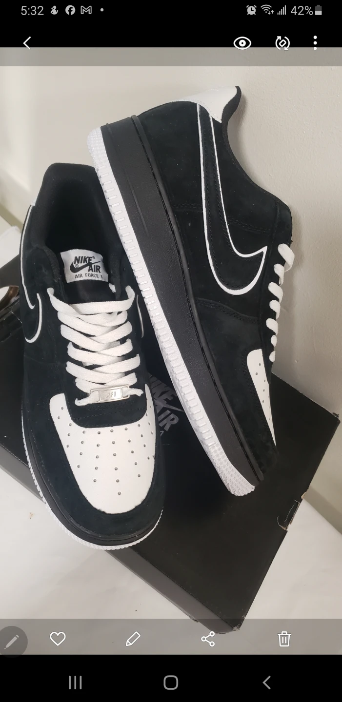 Brand new Air Force Special Edition Black White - photo 4