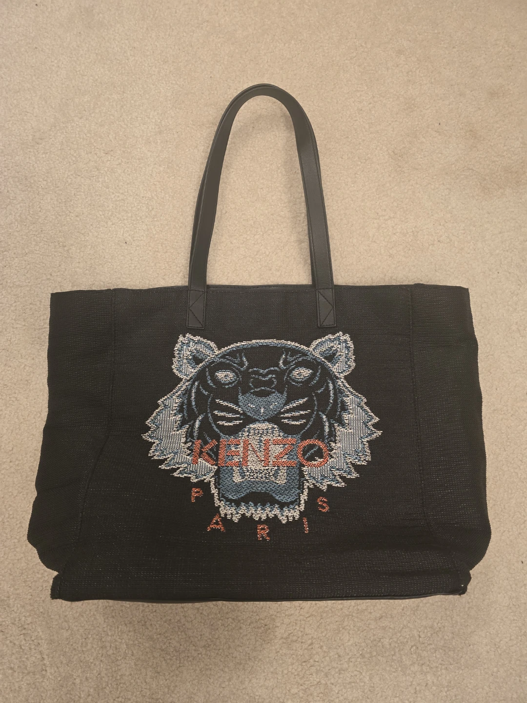 Kenzo Paris Tiger Head Tote Bag