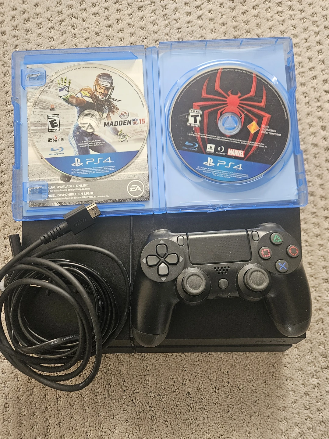 PlayStation 4 Console with Madden 15 and Spider-Man Games - photo 5