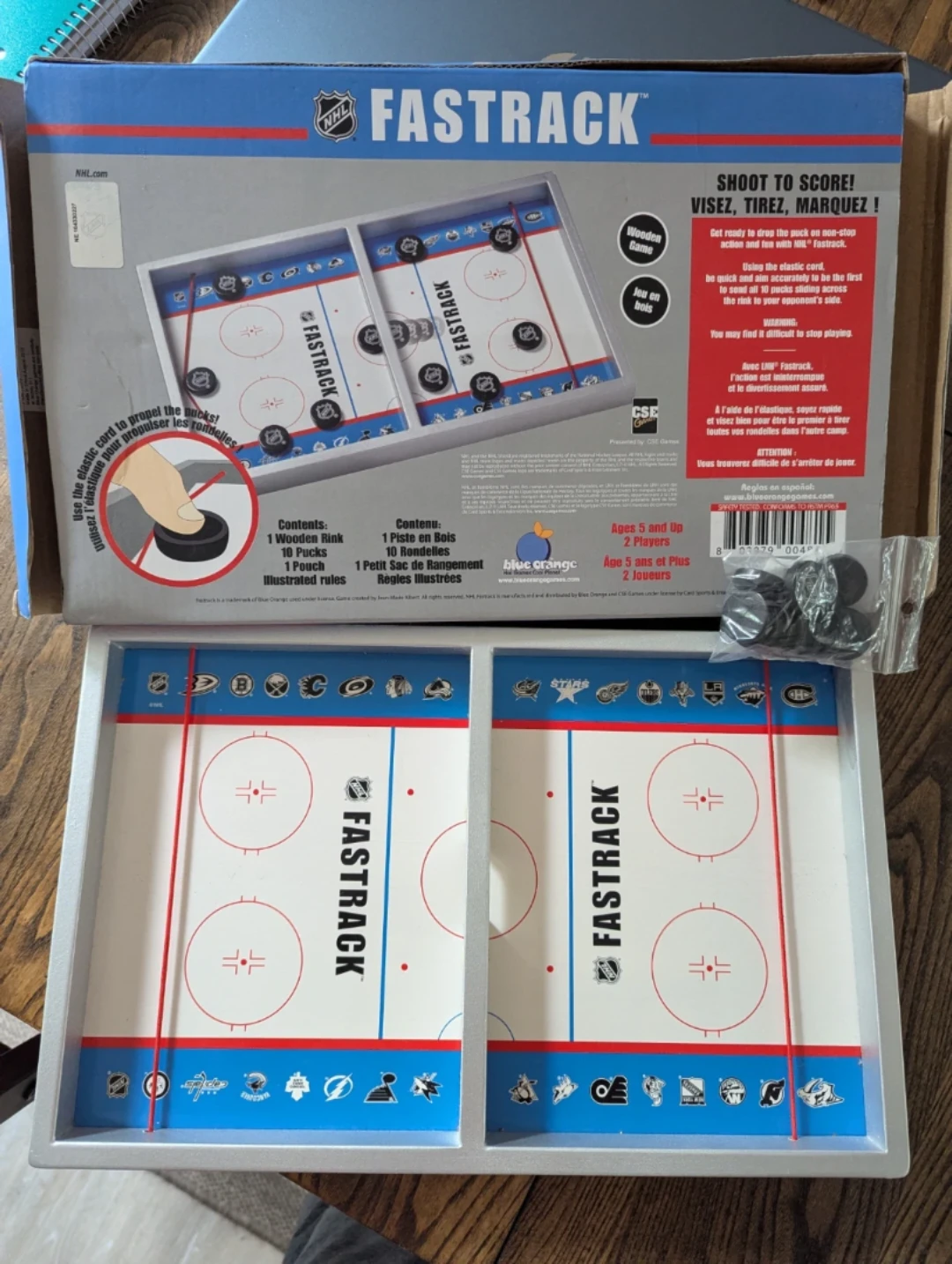 Fastrack NHL Tabletop Hockey Game - photo 2