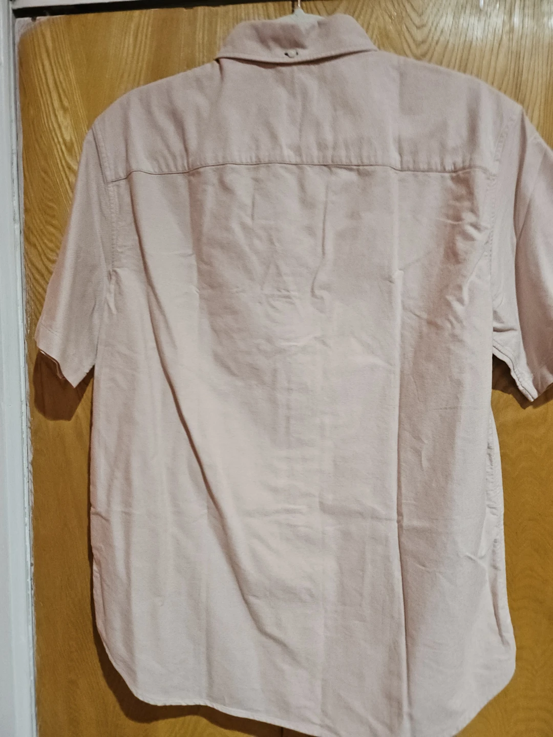 Club Monaco Slim Fit Short Sleeve Button-Up Shirt - Pink - M/M - photo 3