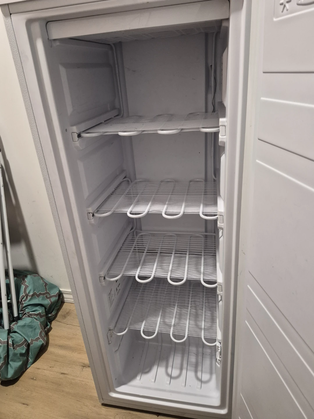 Upright White Freezer - photo 3