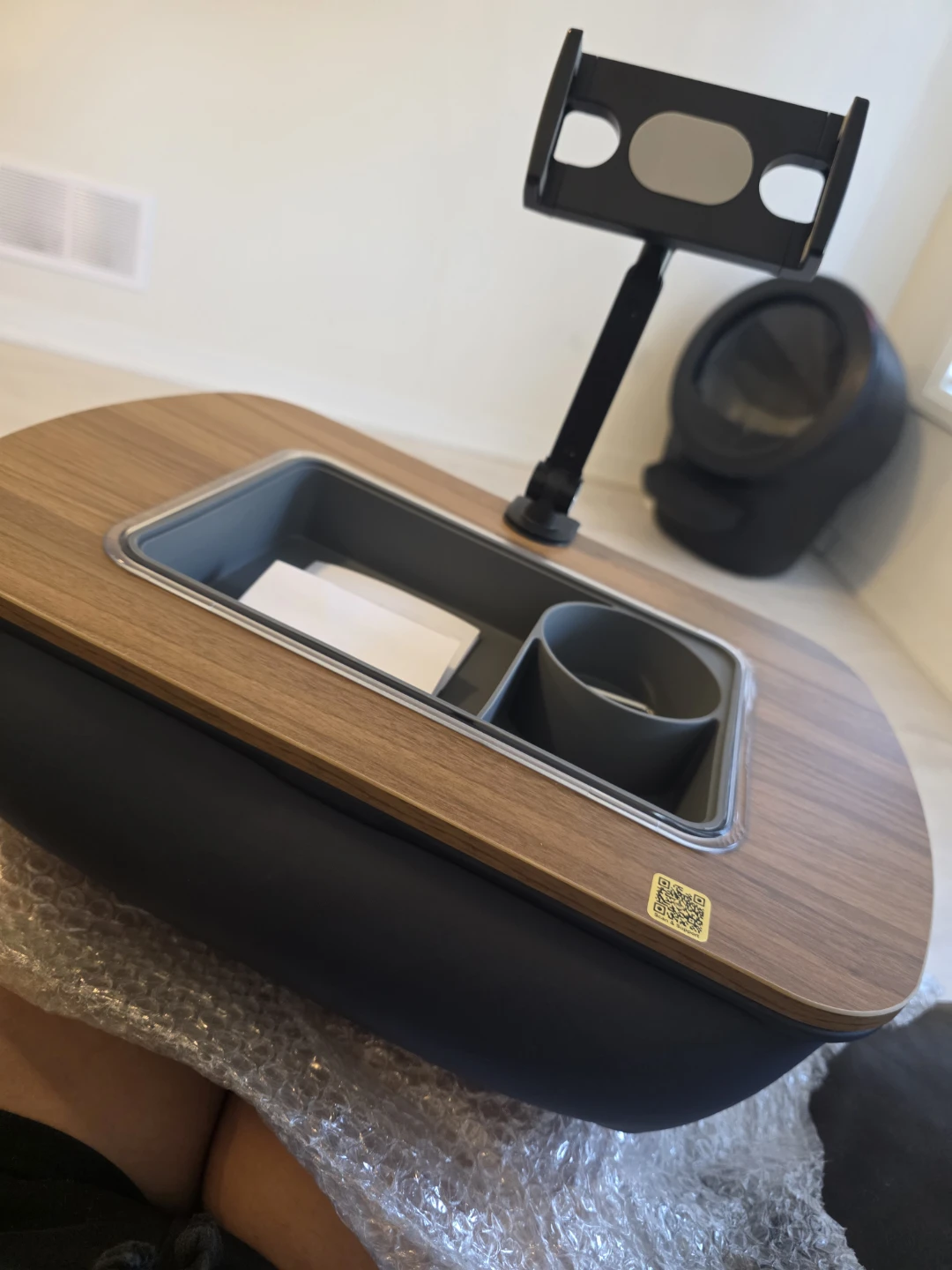 Phone pillow tablet stand