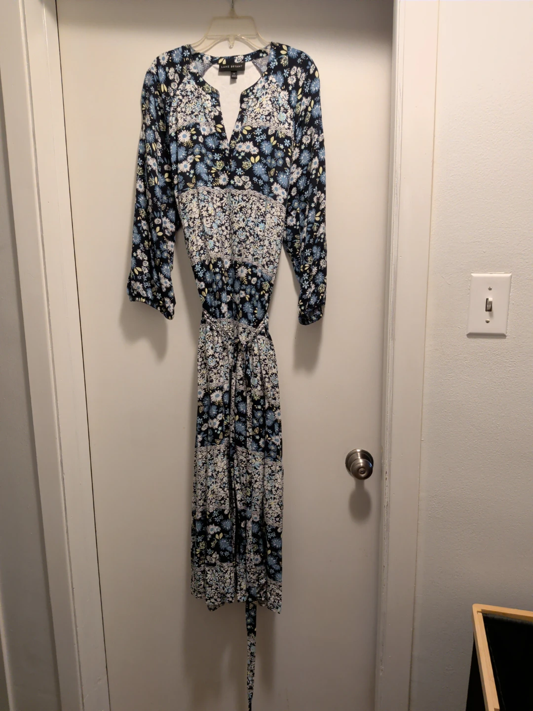 Lane Bryant Floral Print Midi Dress Size 16