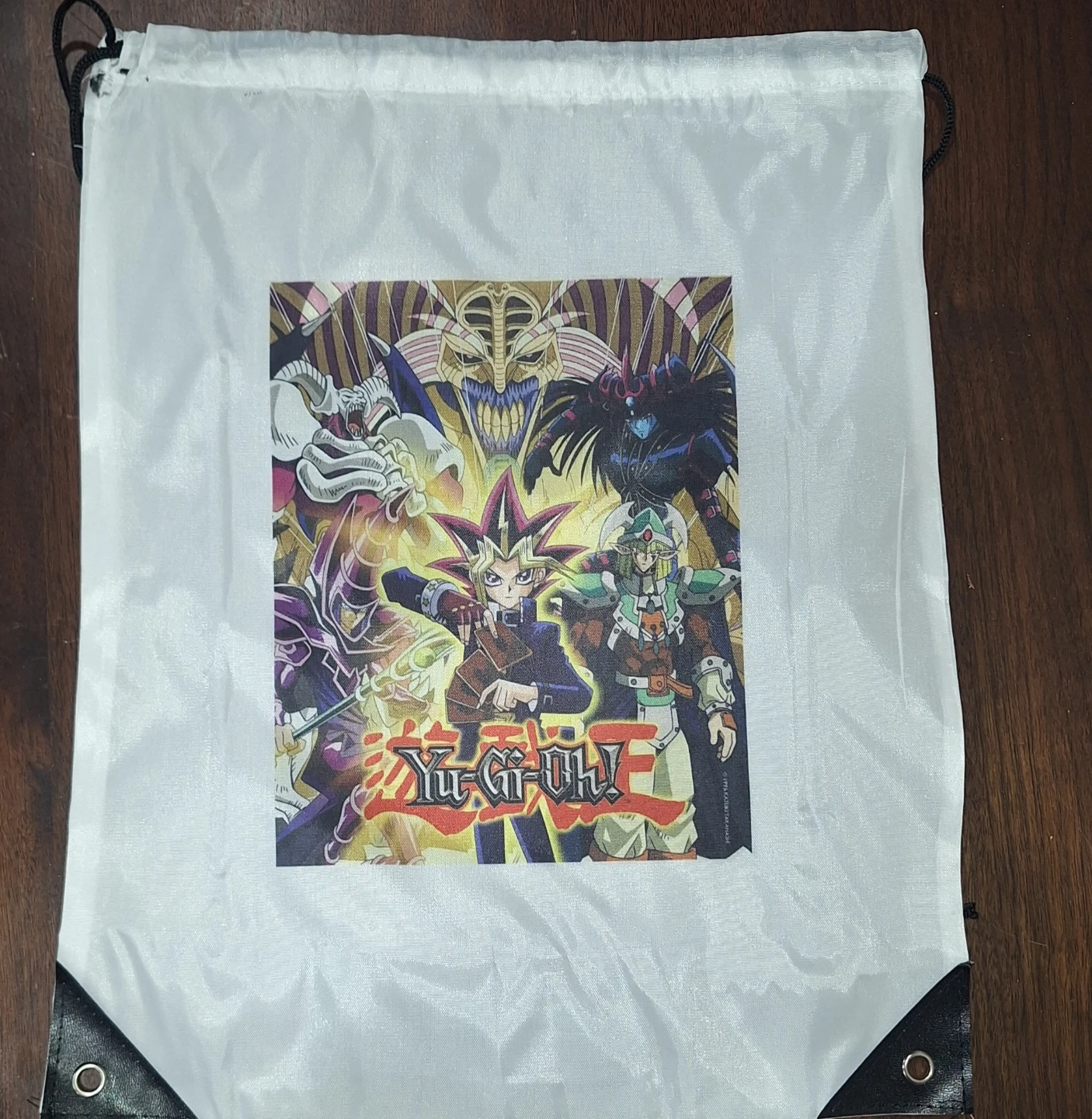 Drawstring string back packs