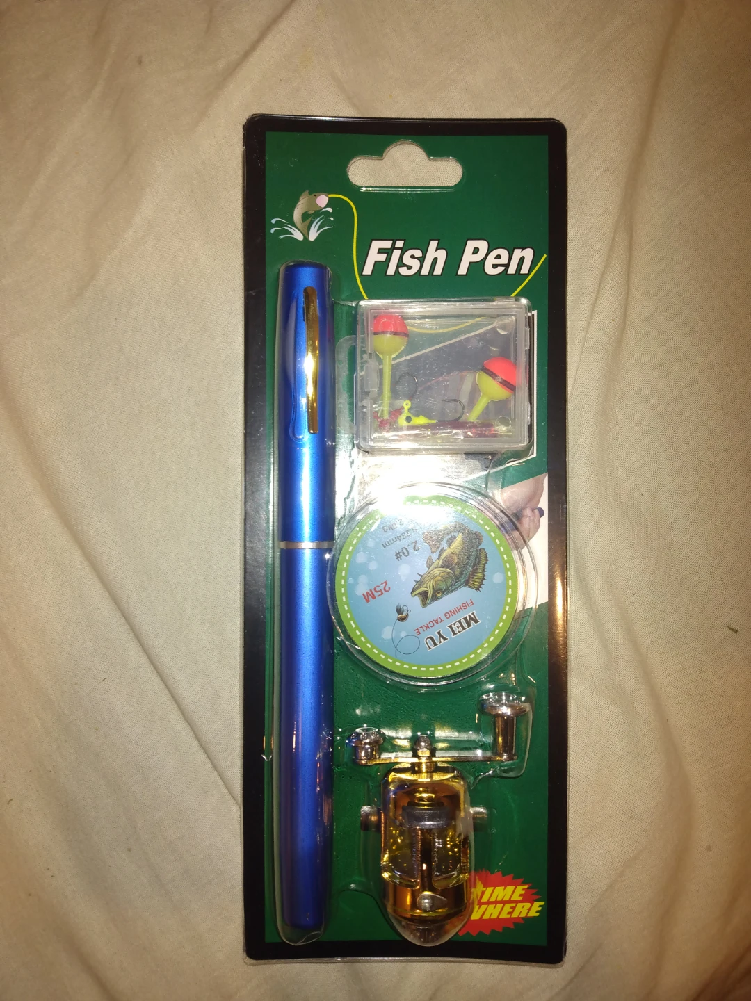 Brand New Mei Yu Pen Fishing Rod with Reel and Tackle Kit