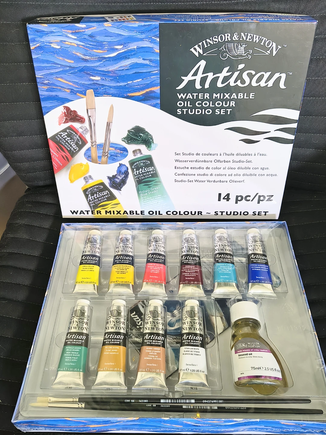 Winsor & Newton Artisan Water Mixable Oil Colour Studio Set
