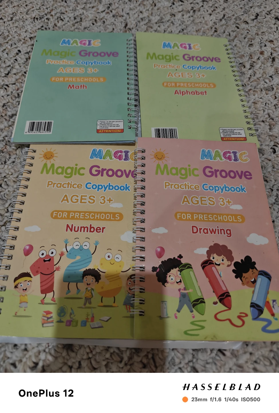 Magic Groove Practice Copybook Set