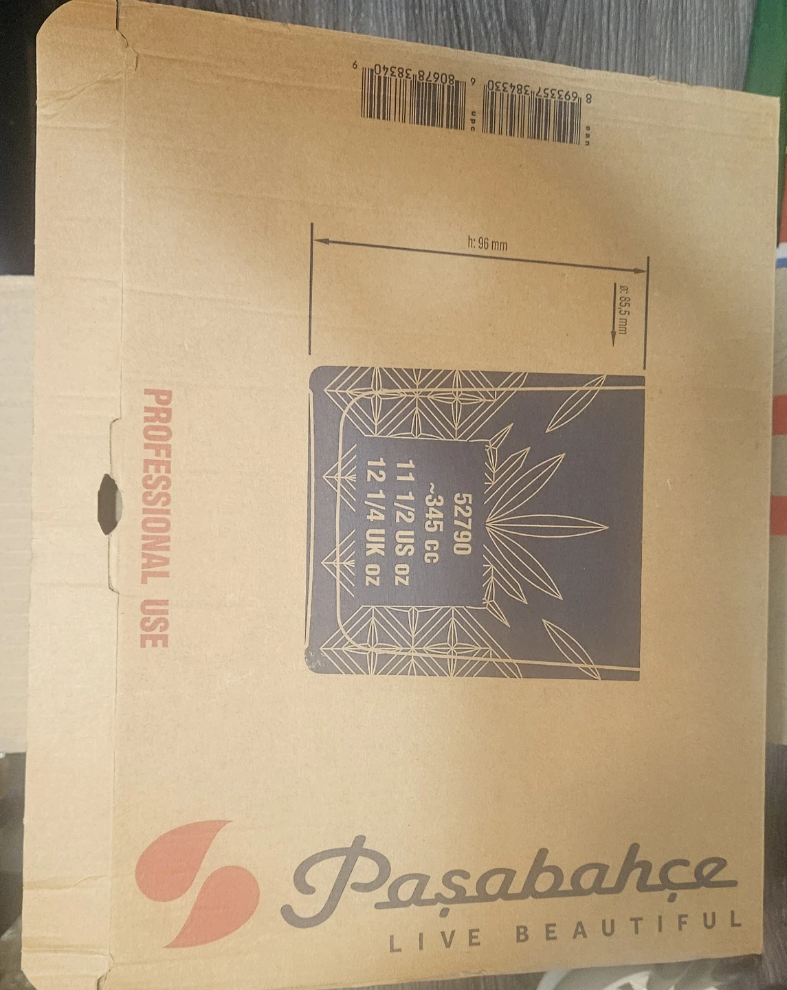 Paşabahçe Small Glass Tumblers (12-Pack)