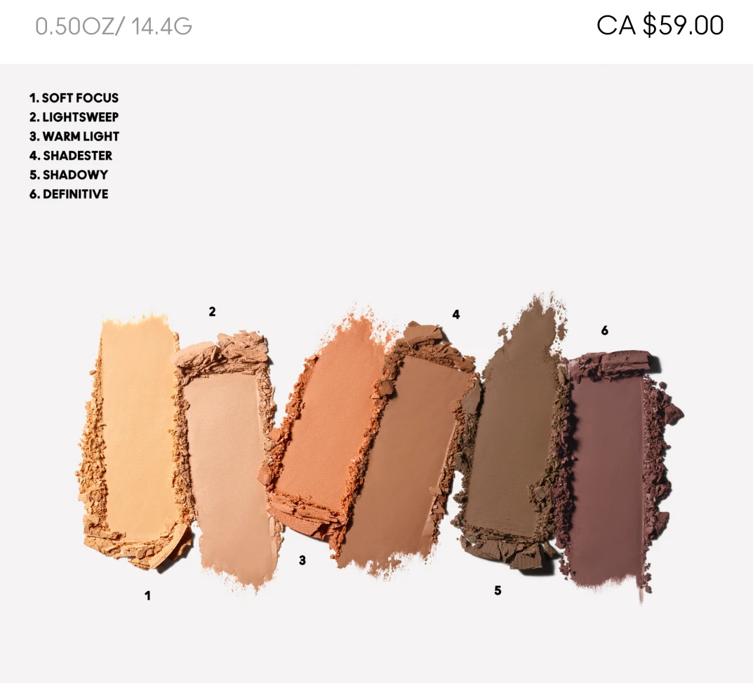 (NEW) 💋 MAC Cosmetics SOFT FOCUS LIGHTSWEEP WARM LIGHT SHADESTER - photo 2